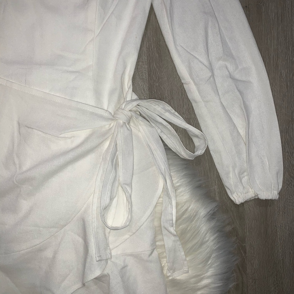 PRINCESS POLLY The Villa Mini Dress White NWT - Picture 8 of 10